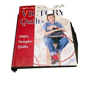 Victory Quilts Eleanor Burns 1940's Sampler quilts Book hardcover